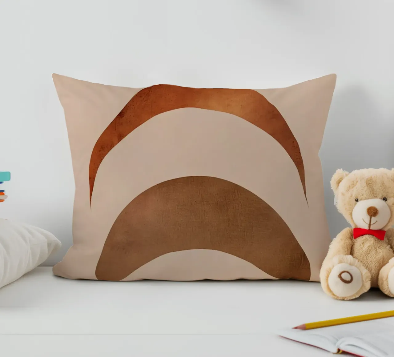 Design boho a semicerchio cuscino da Whole©