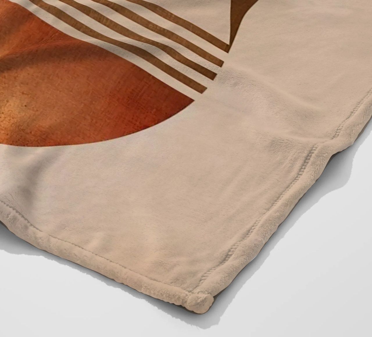 Design boho a semicerchio coperta in pile da Whole©