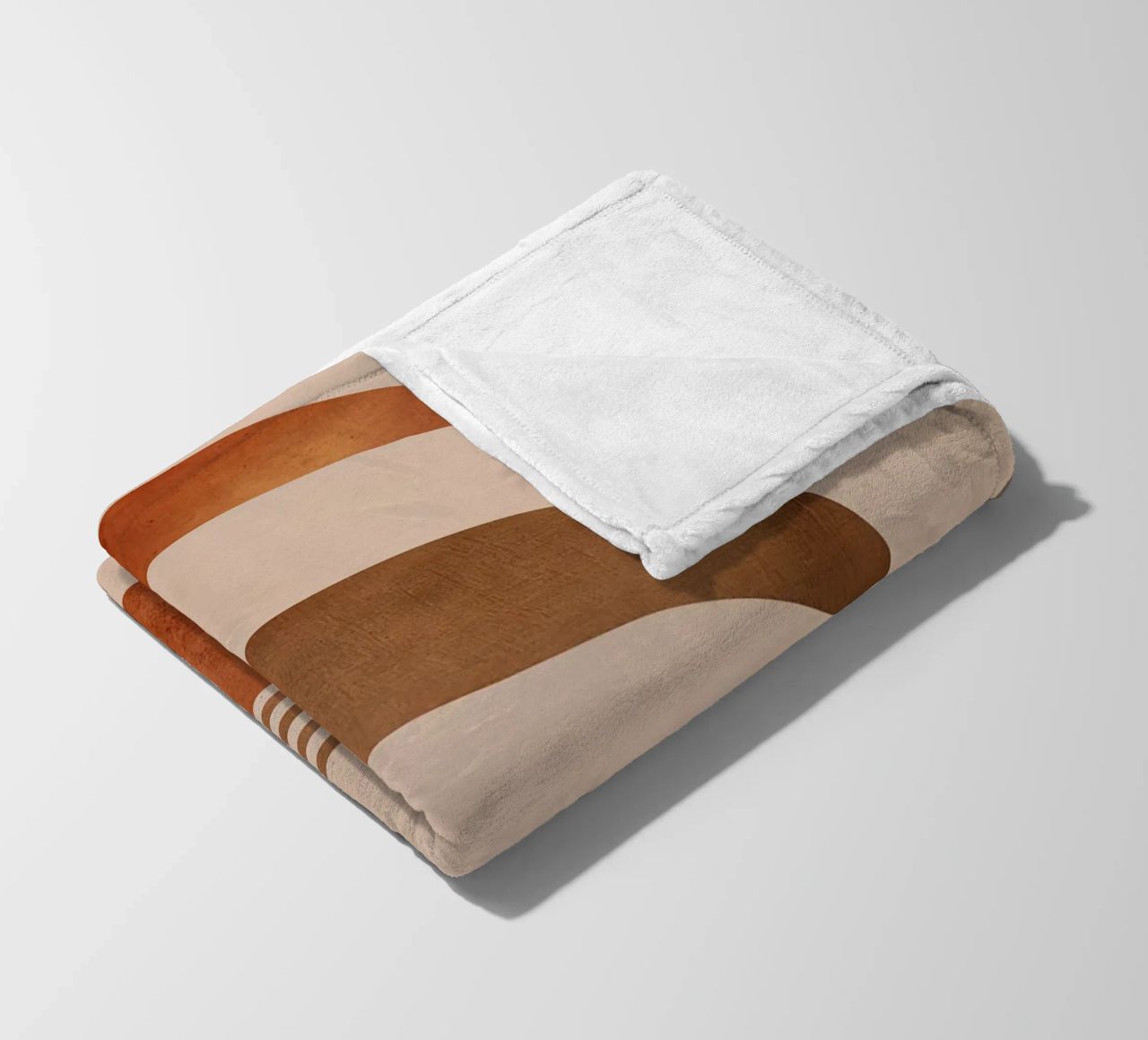 Design boho a semicerchio coperta in pile da Whole©
