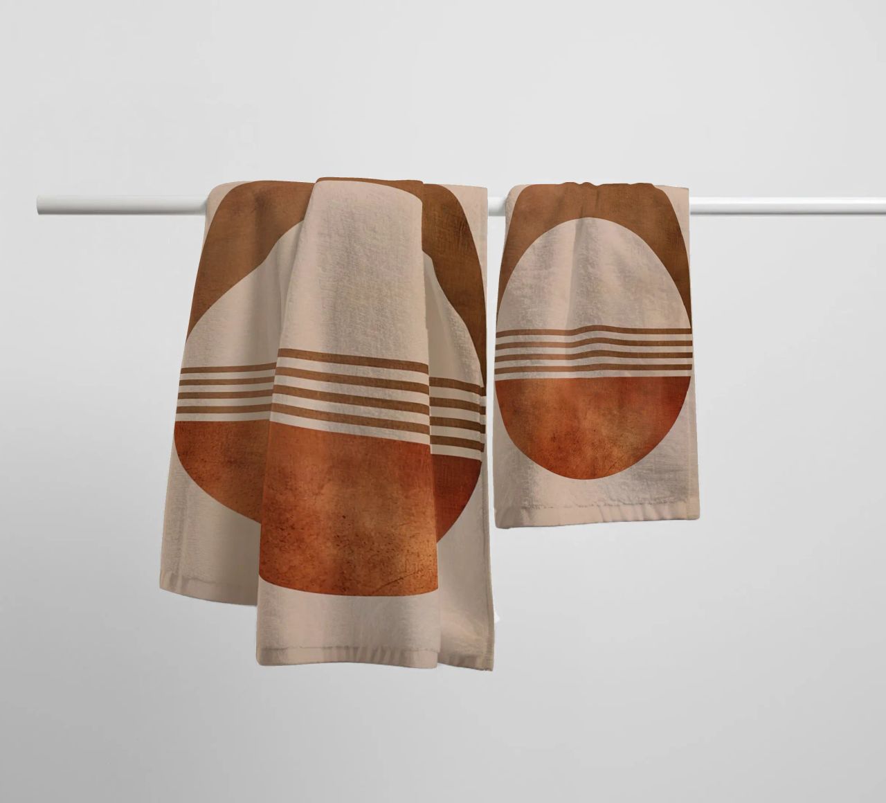 Design boho a semicerchio asciugamano da bagno da Whole©