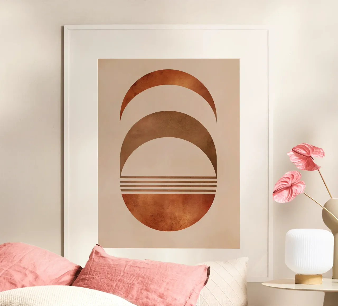 Design boho a semicerchio poster da Whole©