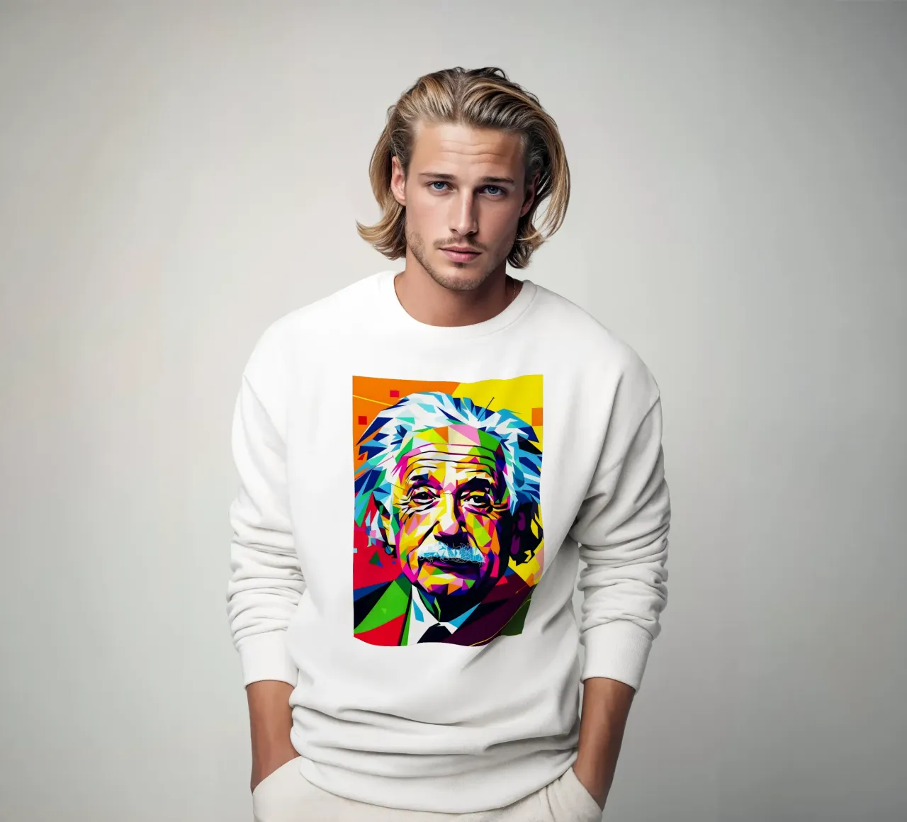 Albert Einstein sudadera de HopeStudio
