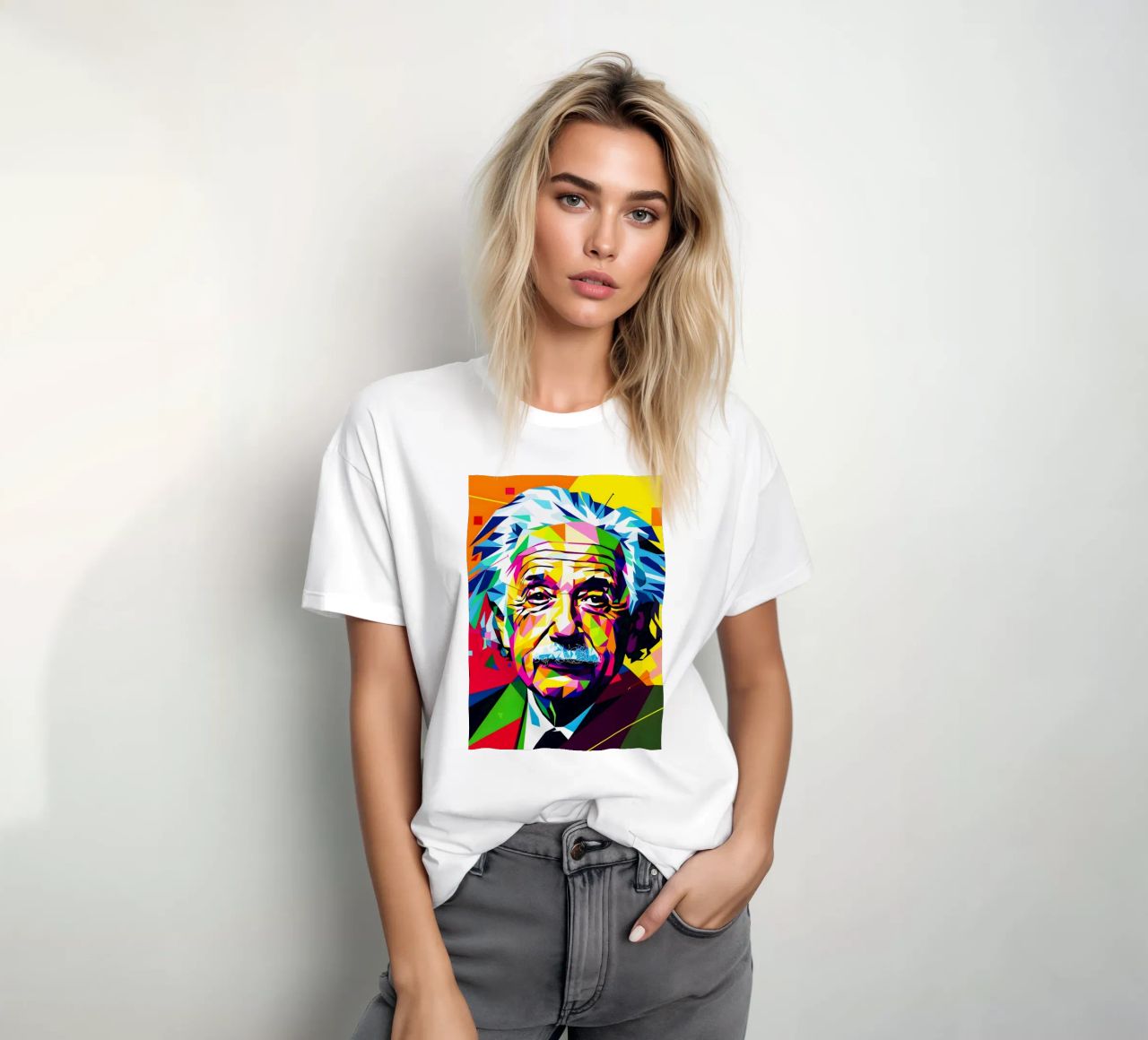 Albert Einstein t-shirt da HopeStudio