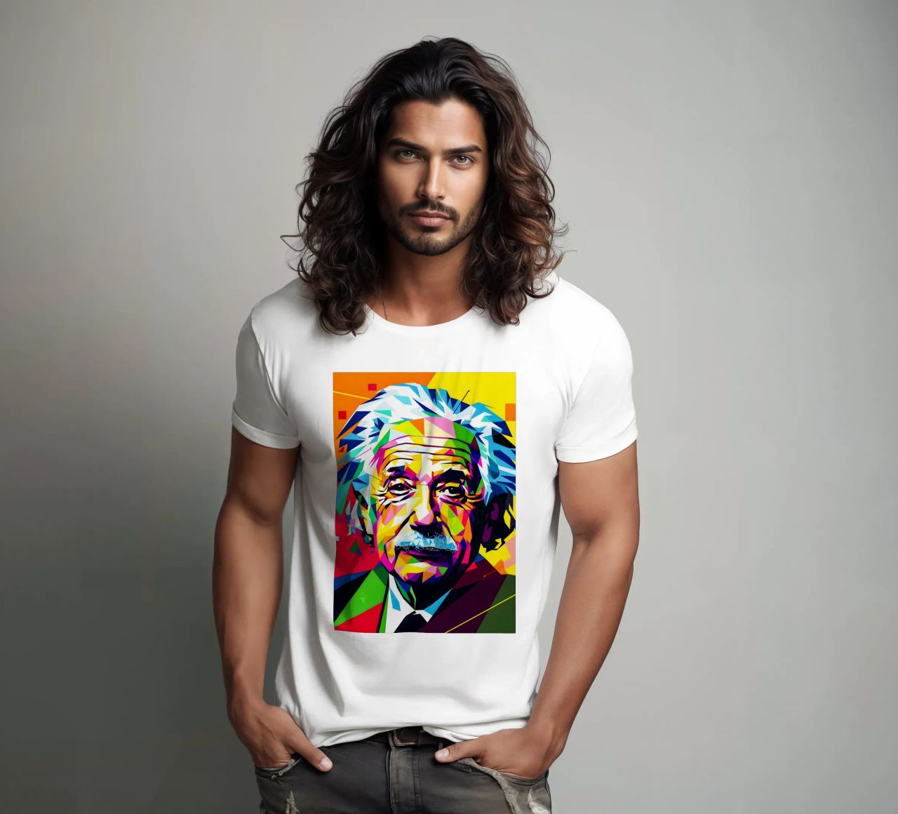 Albert Einstein t-shirt da HopeStudio