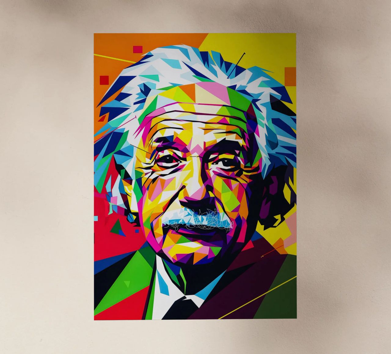 Albert Einstein pellicola backlit da HopeStudio