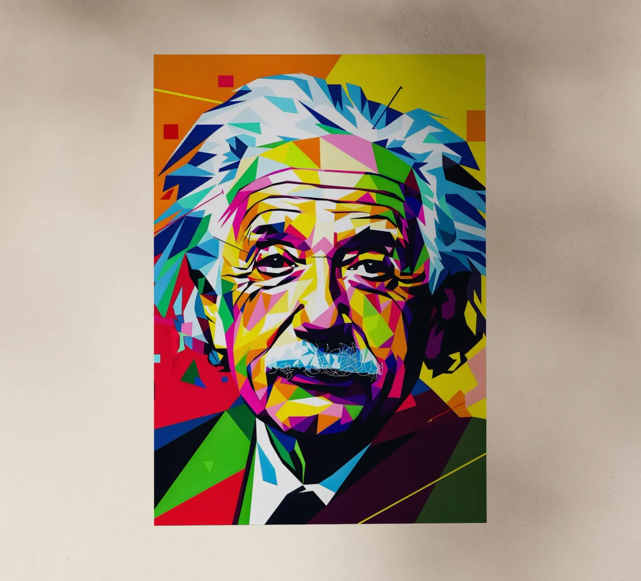 Albert Einstein pellicola backlit da HopeStudio