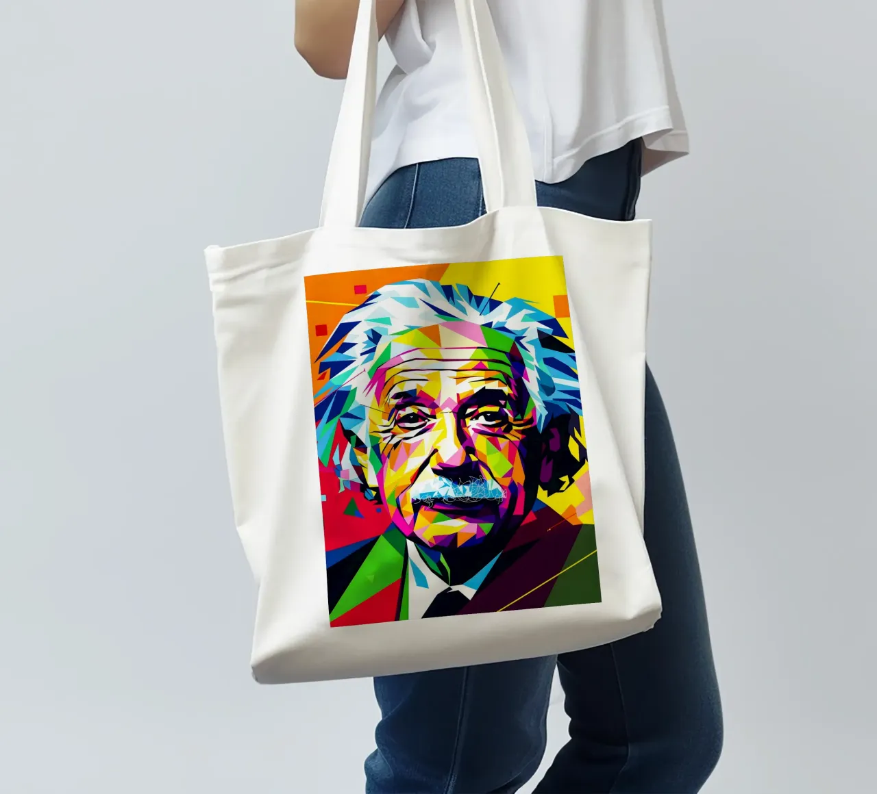 Albert Einstein borsa in juta da HopeStudio