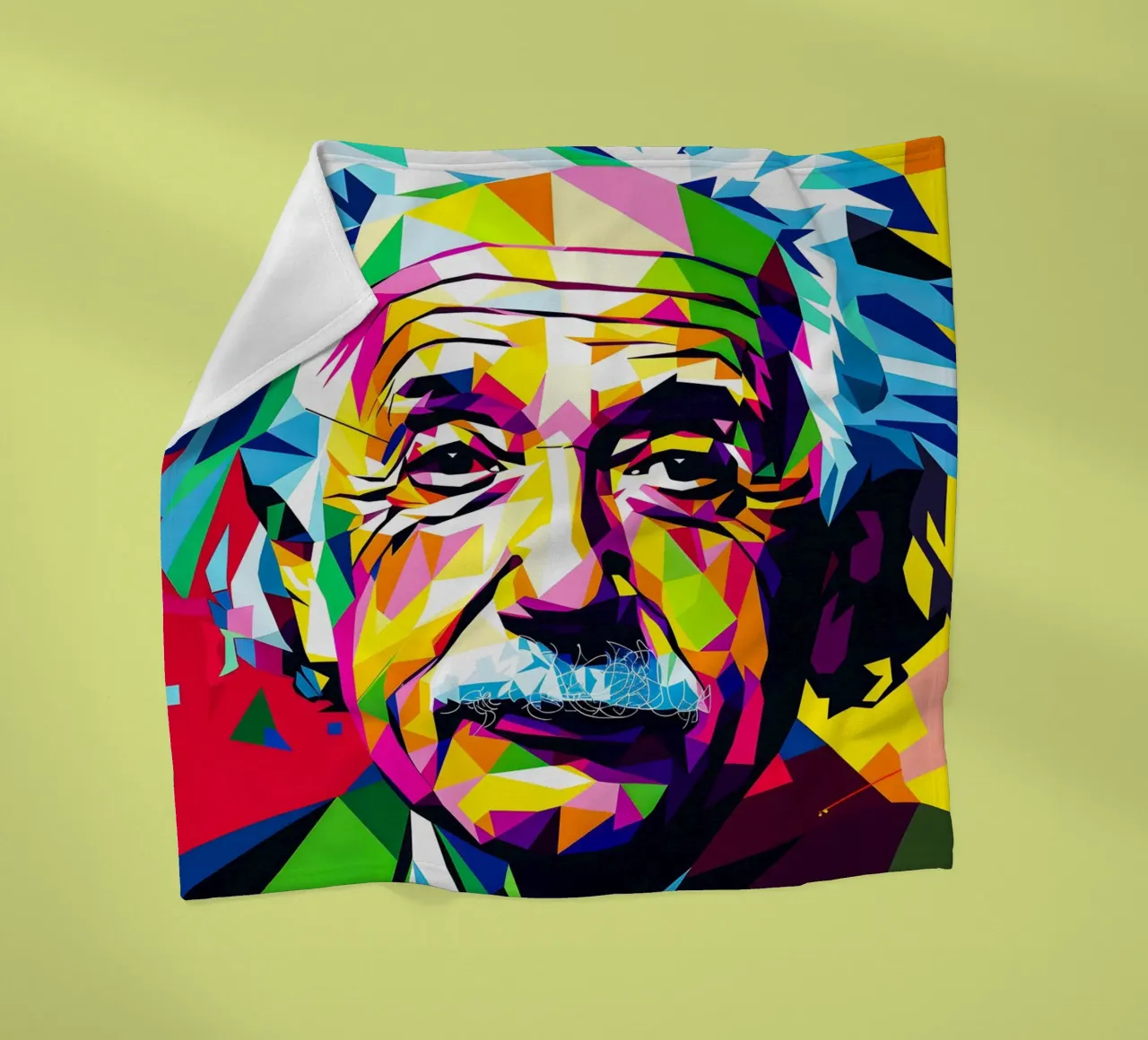 Albert Einstein coperta in pile da HopeStudio