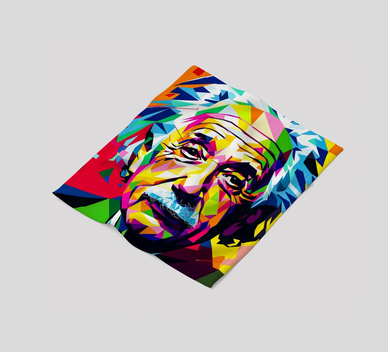 Albert Einstein coperta in pile da HopeStudio