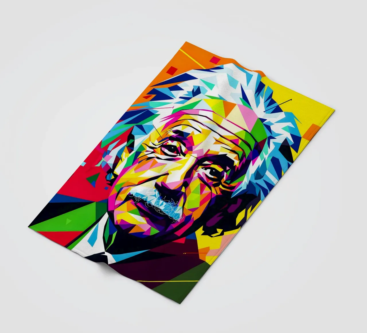Albert Einstein coperta in pile da HopeStudio