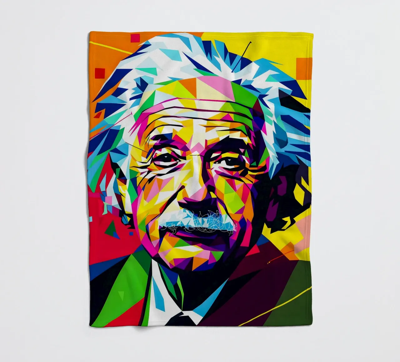 Albert Einstein coperta in pile da HopeStudio
