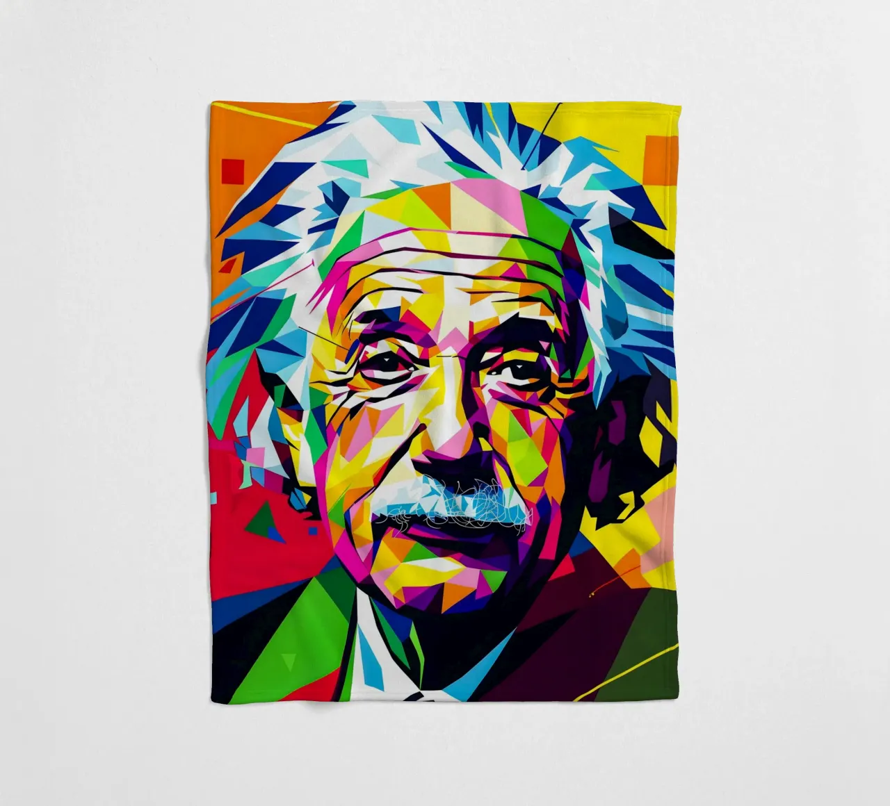 Albert Einstein coperta in pile da HopeStudio