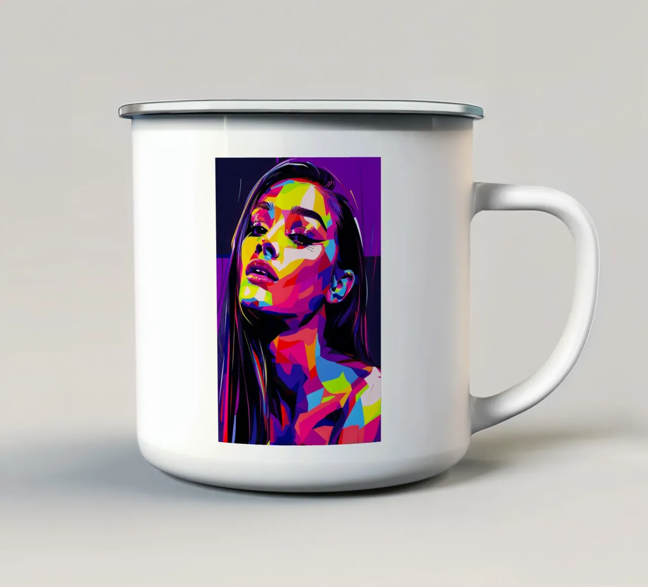 Ariana Grande tazza in smalto da HopeStudio