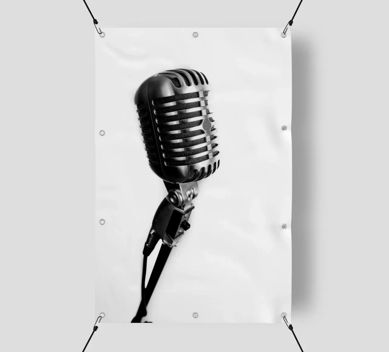 Microfono classico telo in pvc da anderm