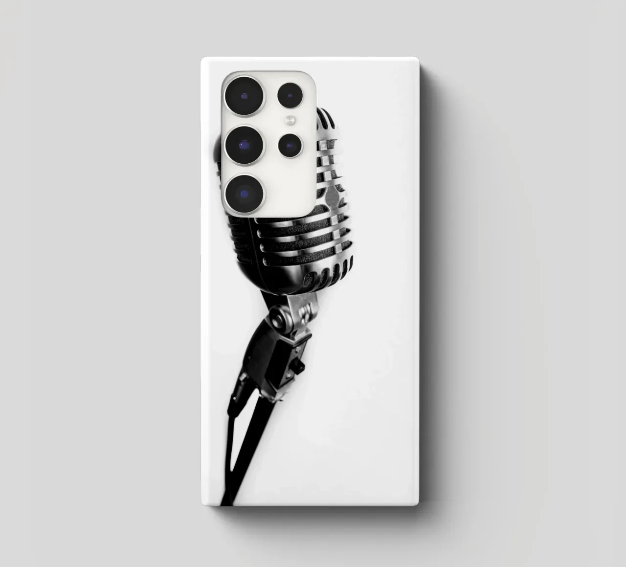 Microfono classico cover samsung da anderm