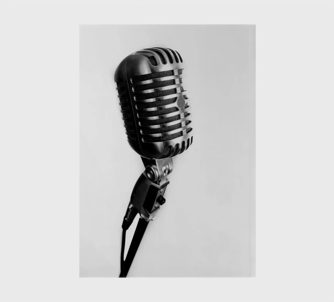 Microfono classico diario da anderm