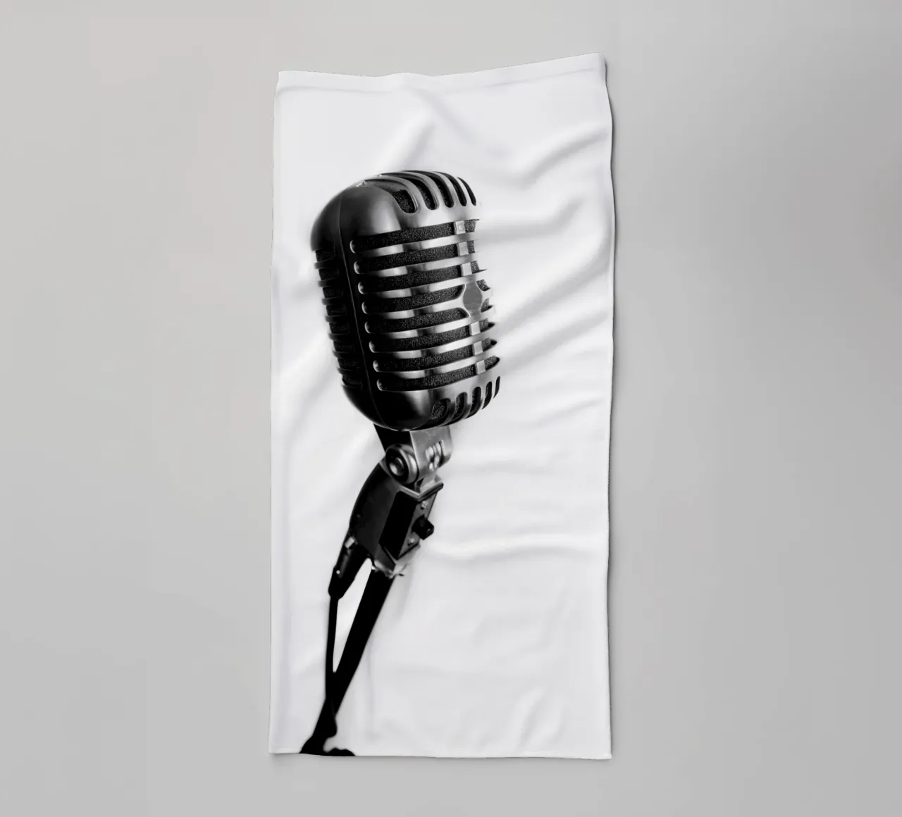 Microfono classico asciugamano da bagno da anderm