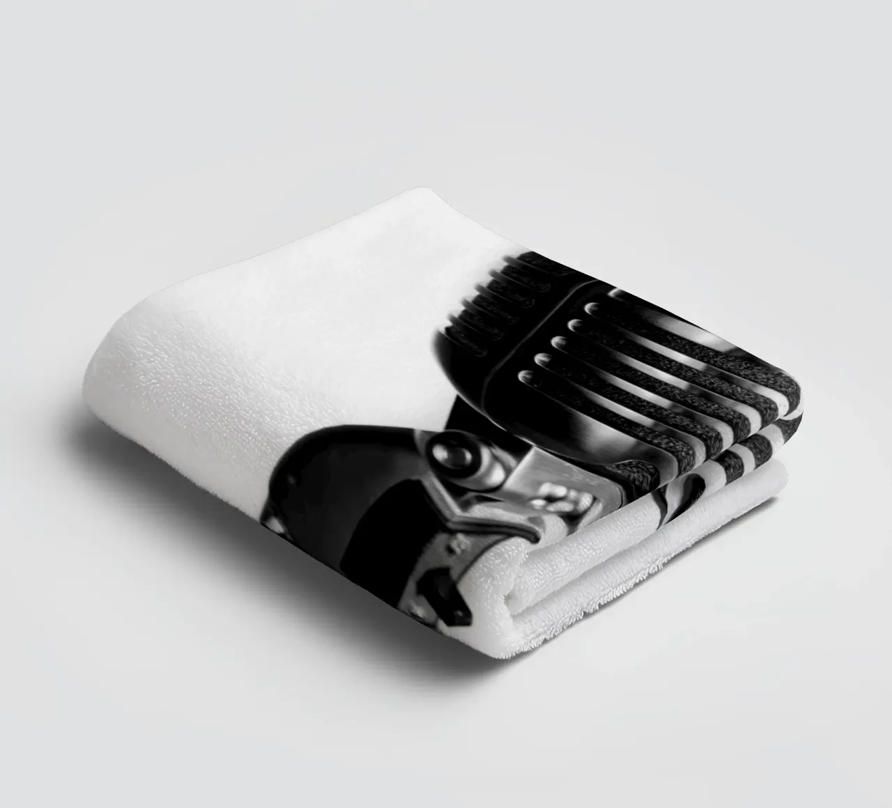 Microfono classico asciugamano da bagno da anderm