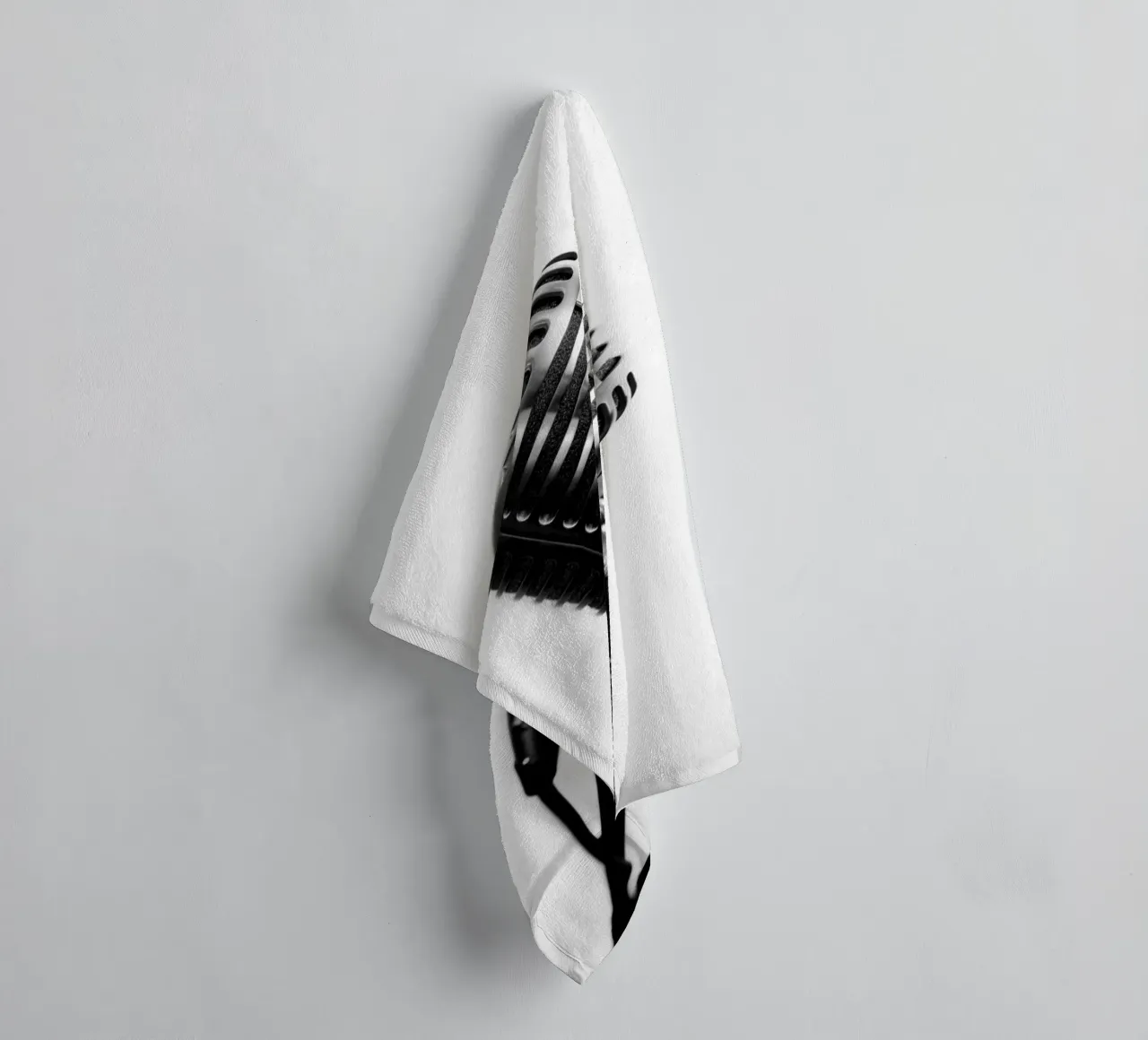 Microfono classico asciugamano da bagno da anderm