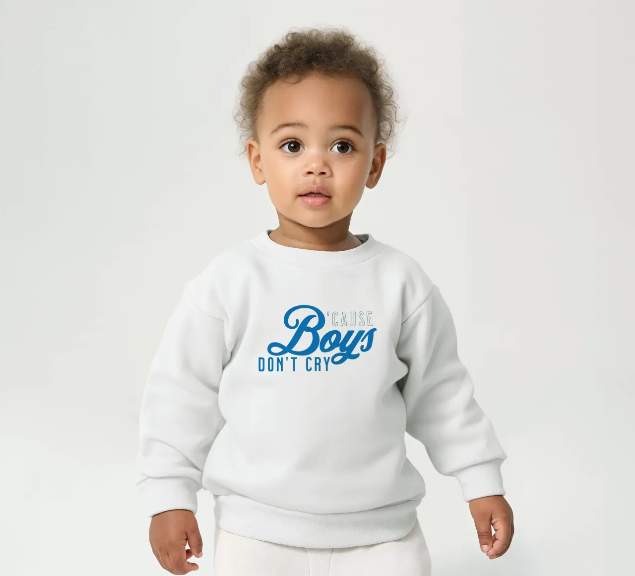 I ragazzi non piangono felpa neonato da Gunawan Rb