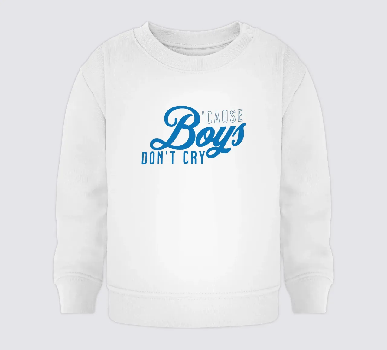 I ragazzi non piangono felpa neonato da Gunawan Rb