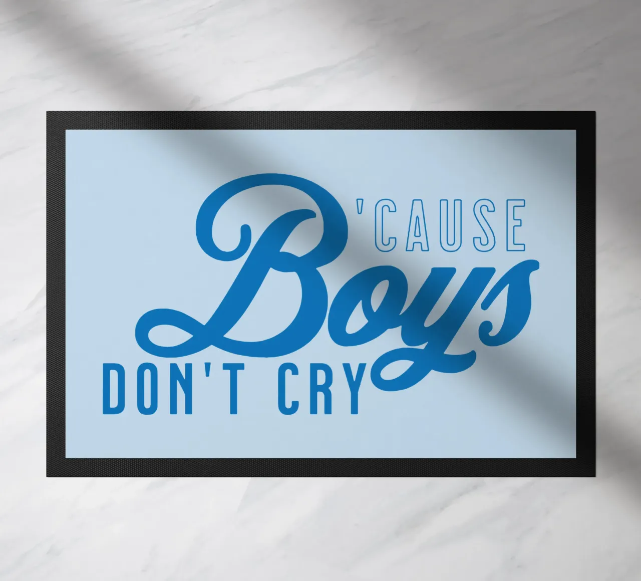 I ragazzi non piangono zerbino da Gunawan Rb