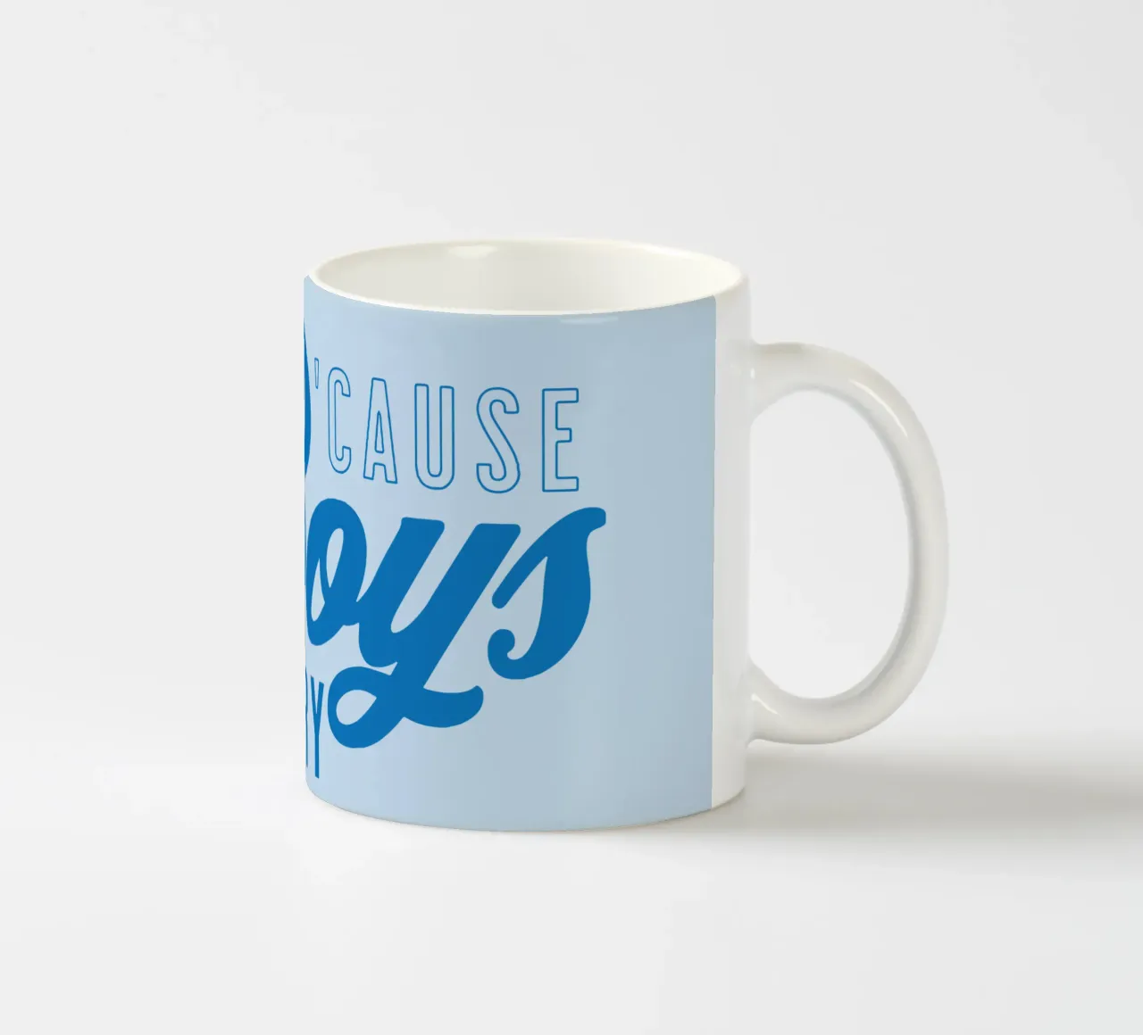 I ragazzi non piangono tazza in ceramica da Gunawan Rb