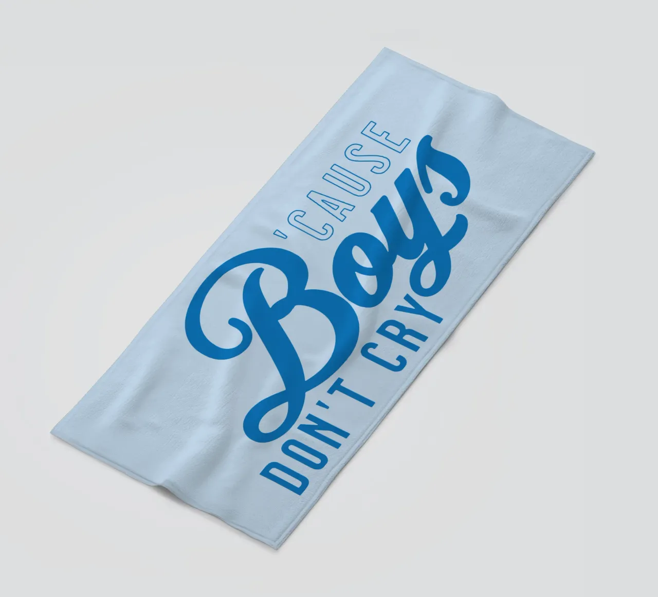 I ragazzi non piangono telo mare da Gunawan Rb