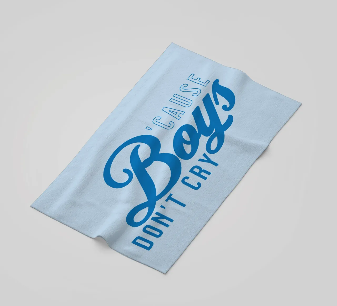 I ragazzi non piangono telo mare da Gunawan Rb