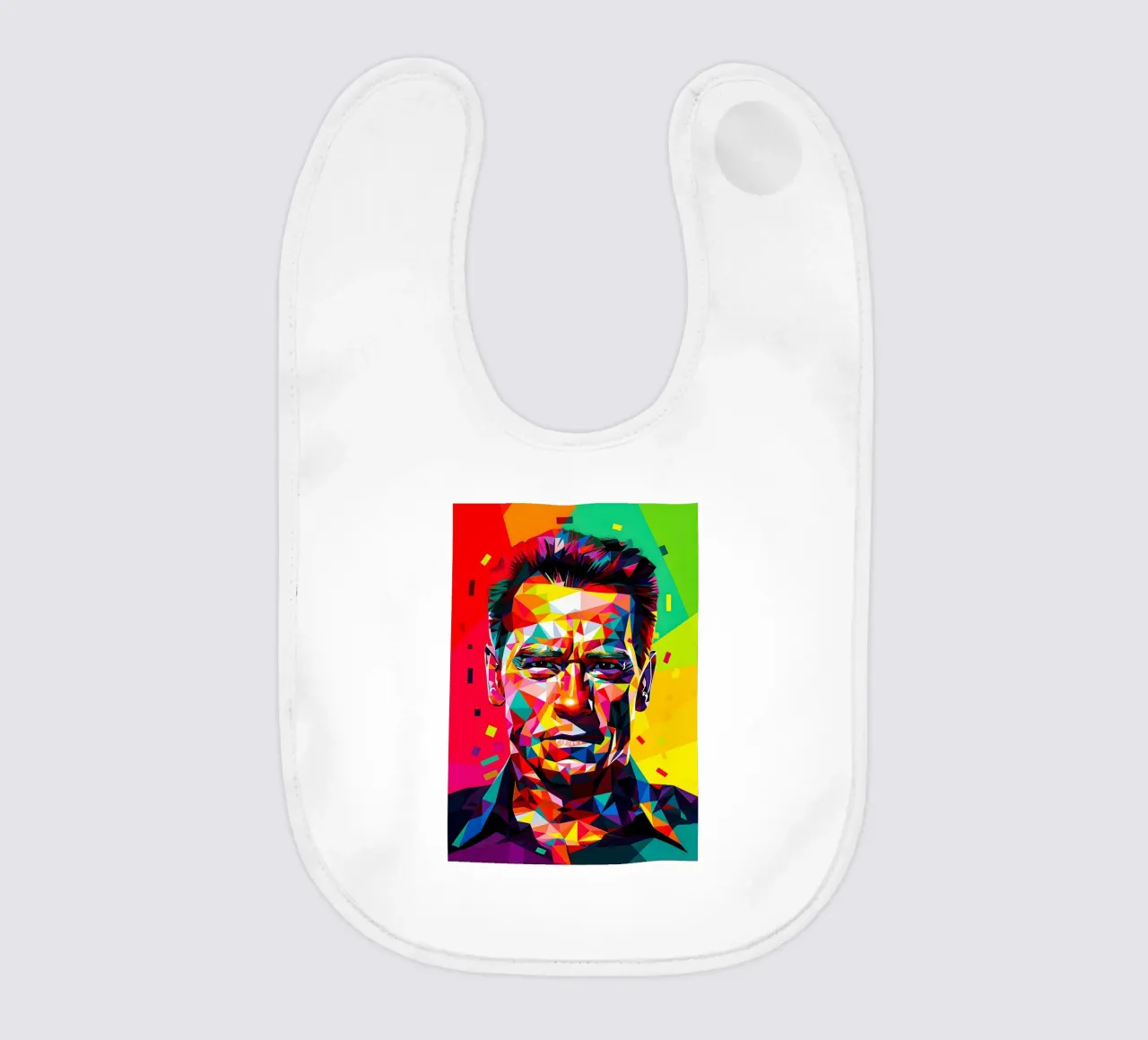 Arnold Schwarzenegger bavaglino da HopeStudio