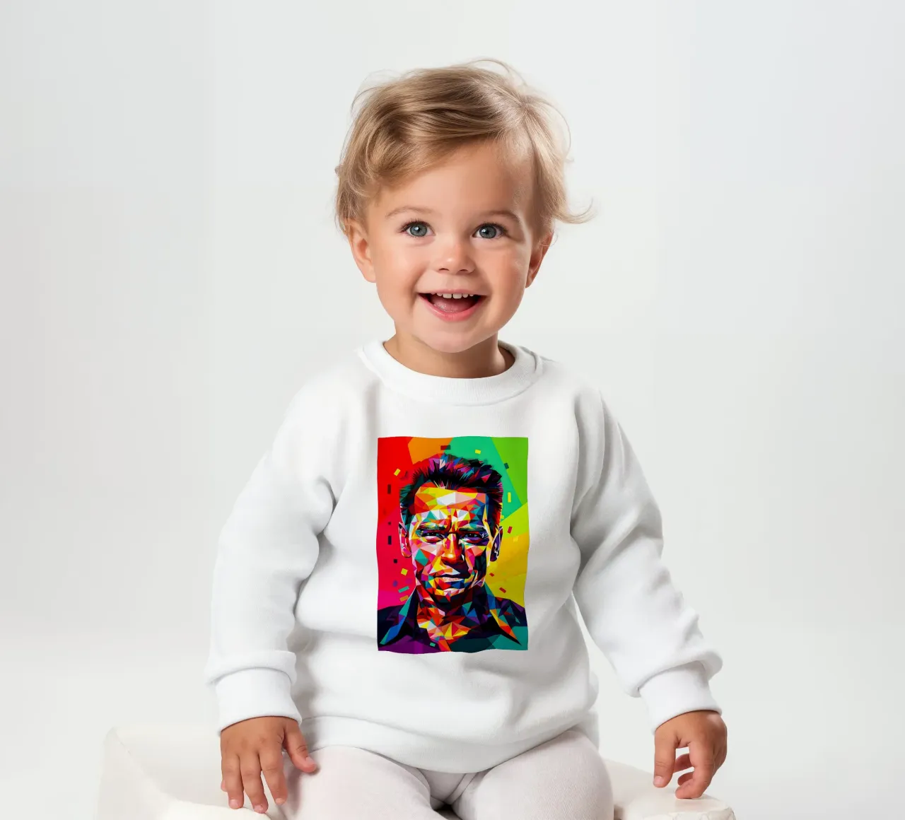 Arnold Schwarzenegger felpa neonato da HopeStudio