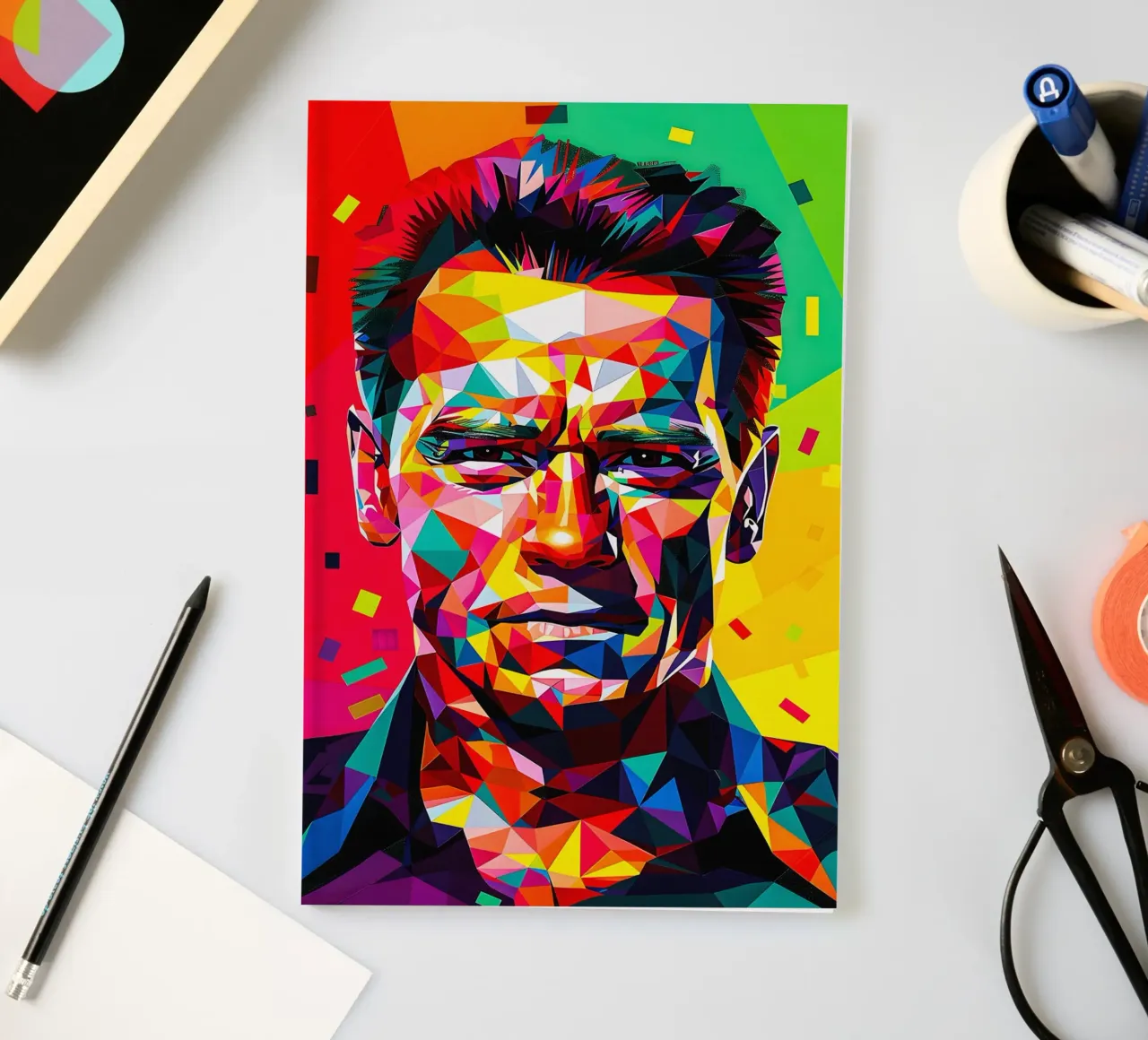 Arnold Schwarzenegger notebook by HopeStudio