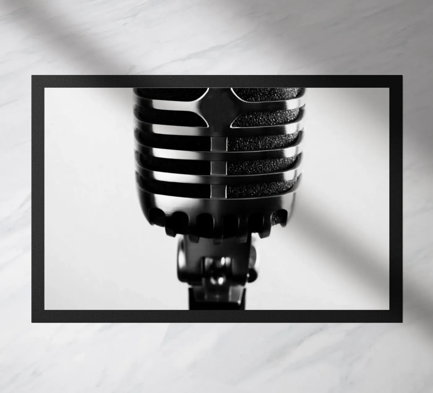 Classic microphone paillasson de anderm