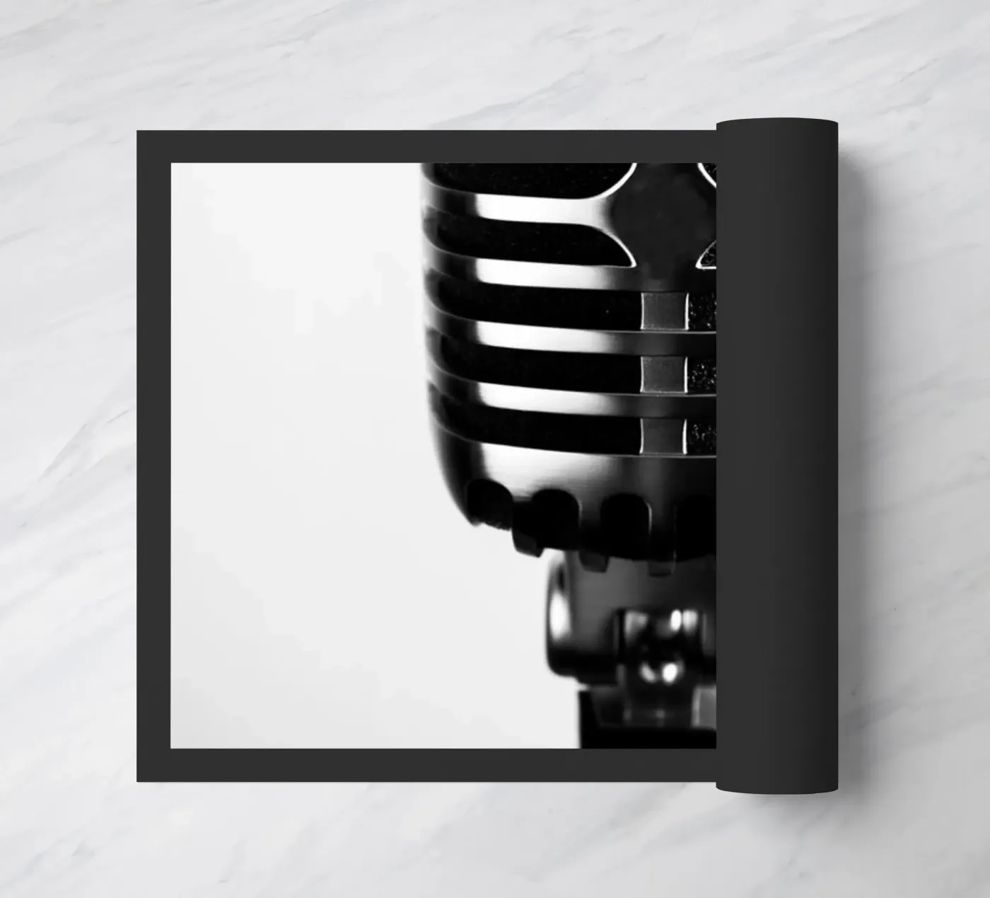 Classic microphone paillasson de anderm