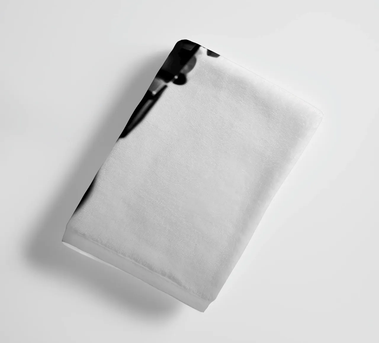 Microfono classico asciugamano da bagno da anderm