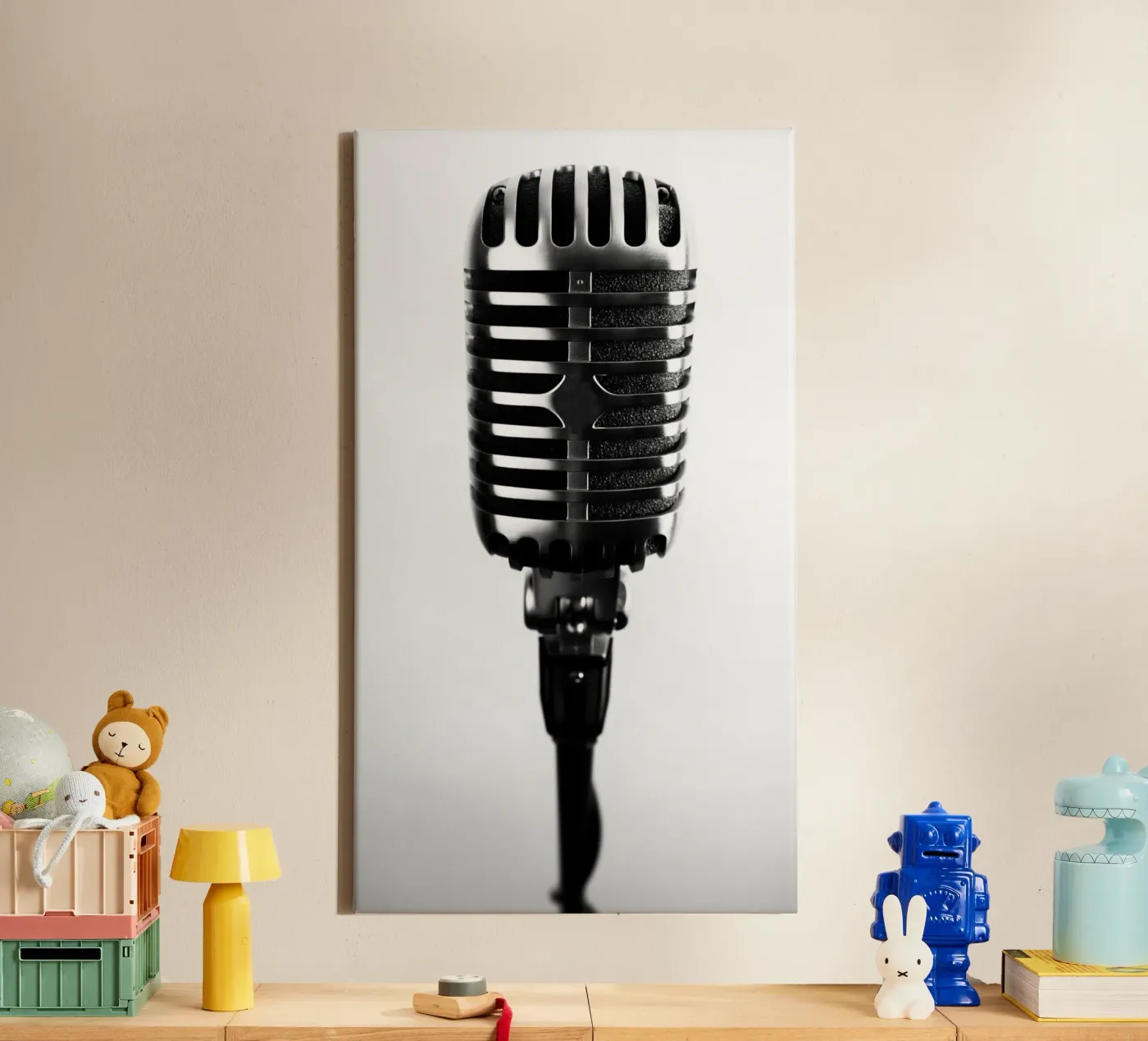 Microfono classico tela da anderm