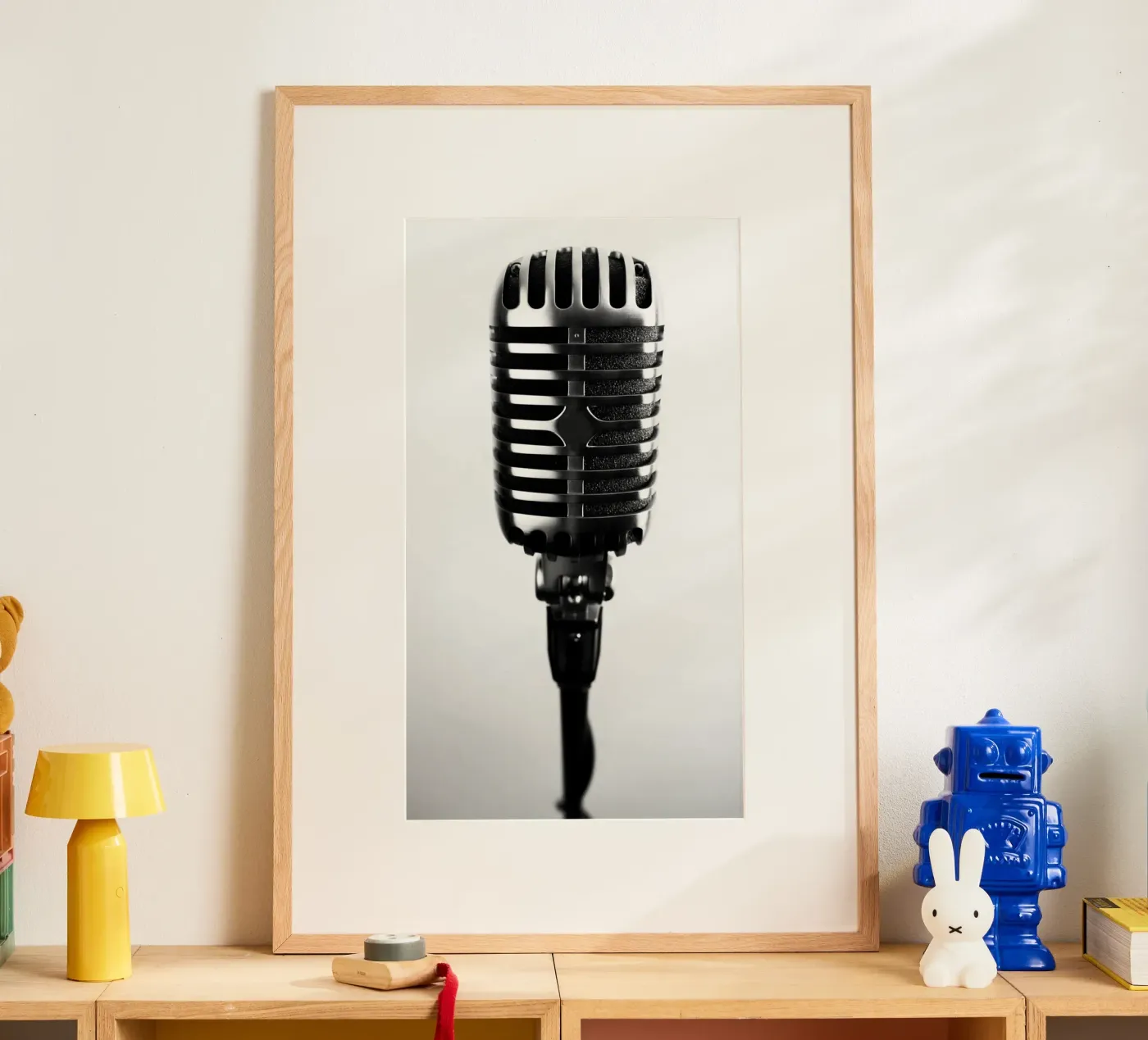 Microfono classico poster da anderm