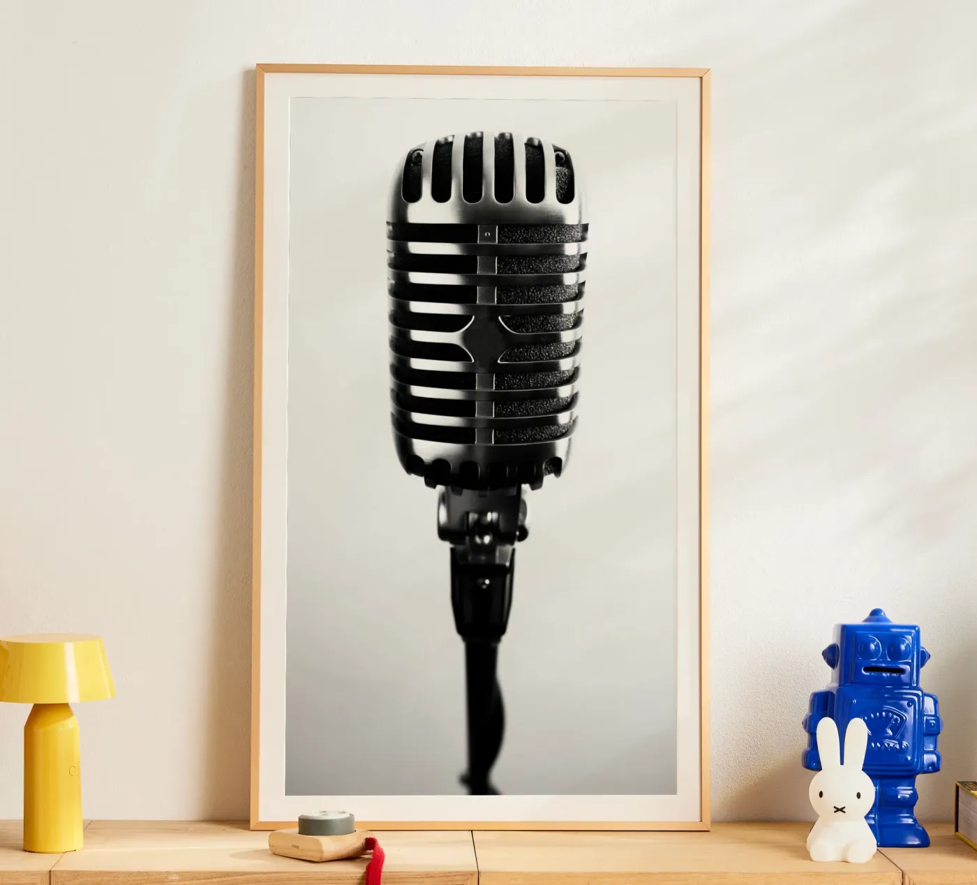 Microfono classico poster da anderm