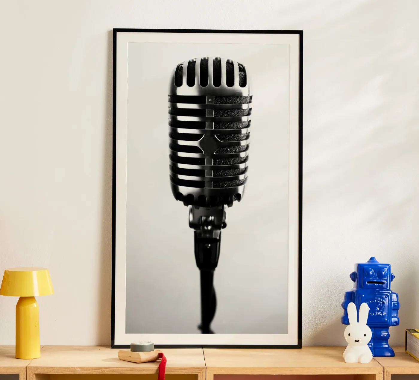 Microfono classico poster da anderm