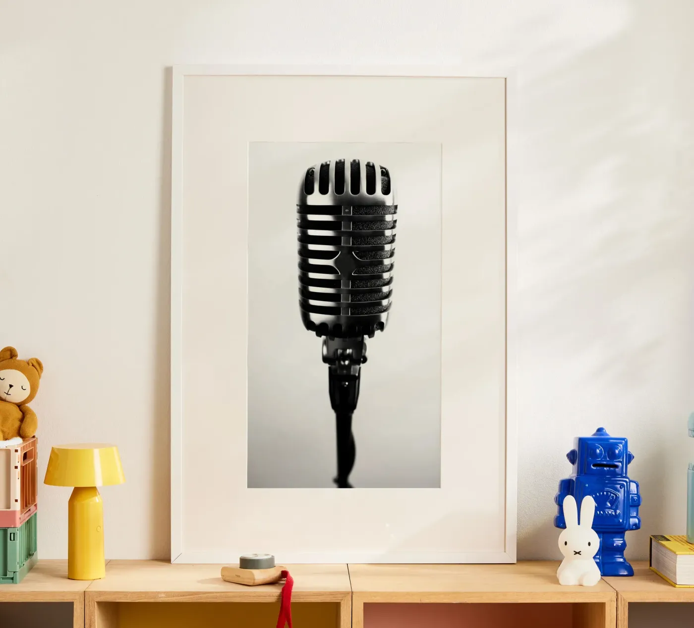 Microfono classico poster da anderm