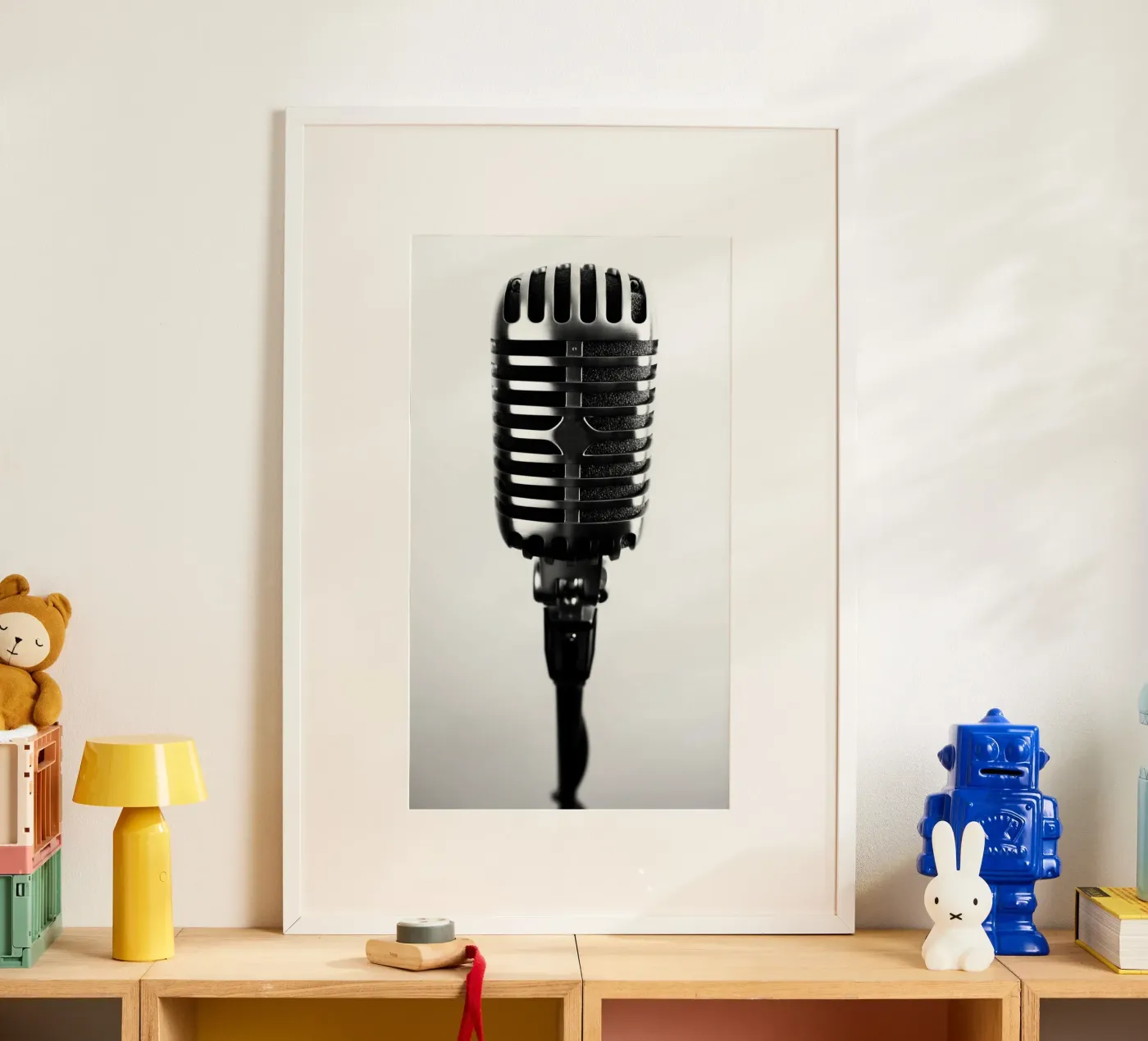 Microfono classico poster da anderm