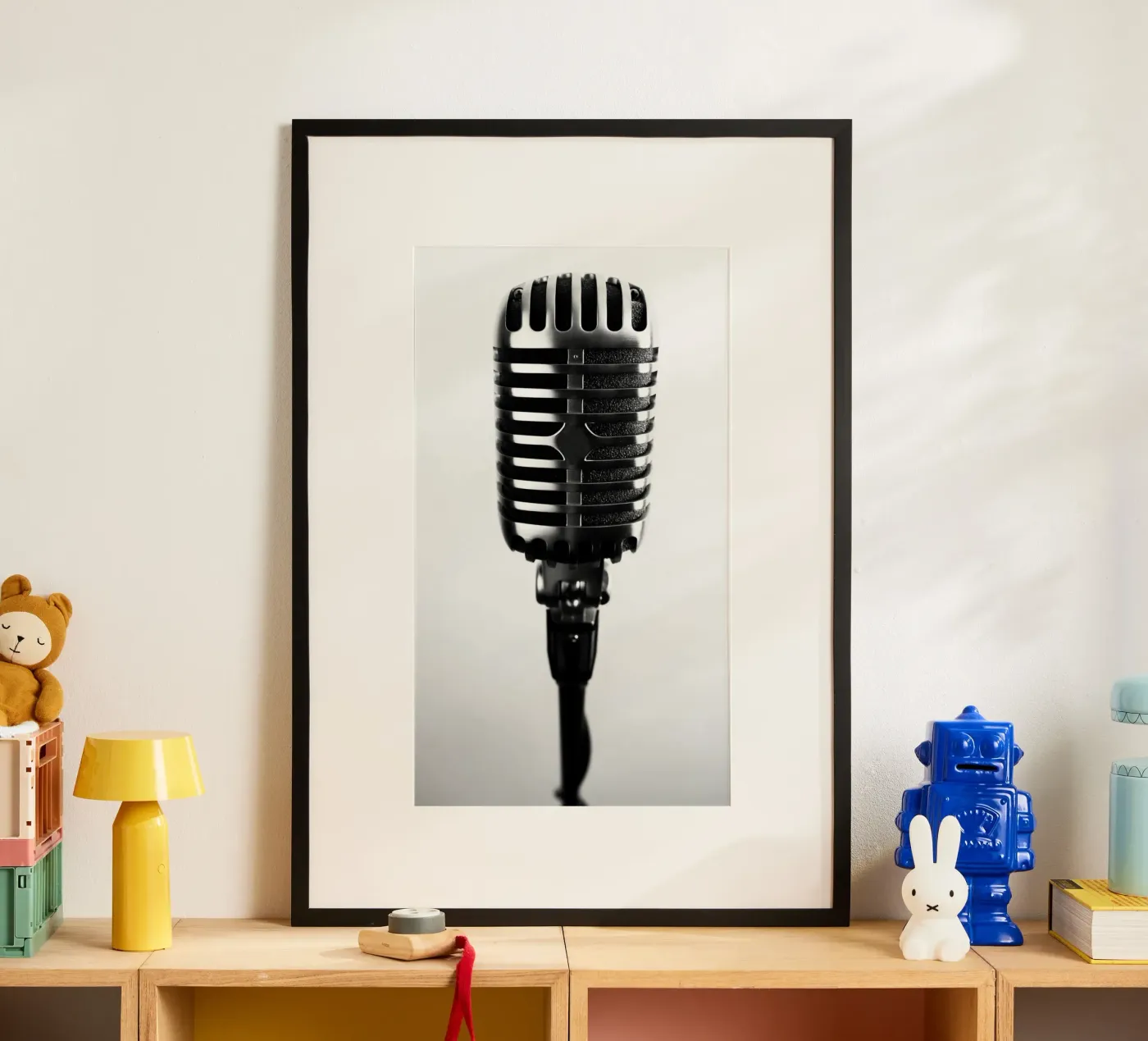 Microfono classico poster da anderm