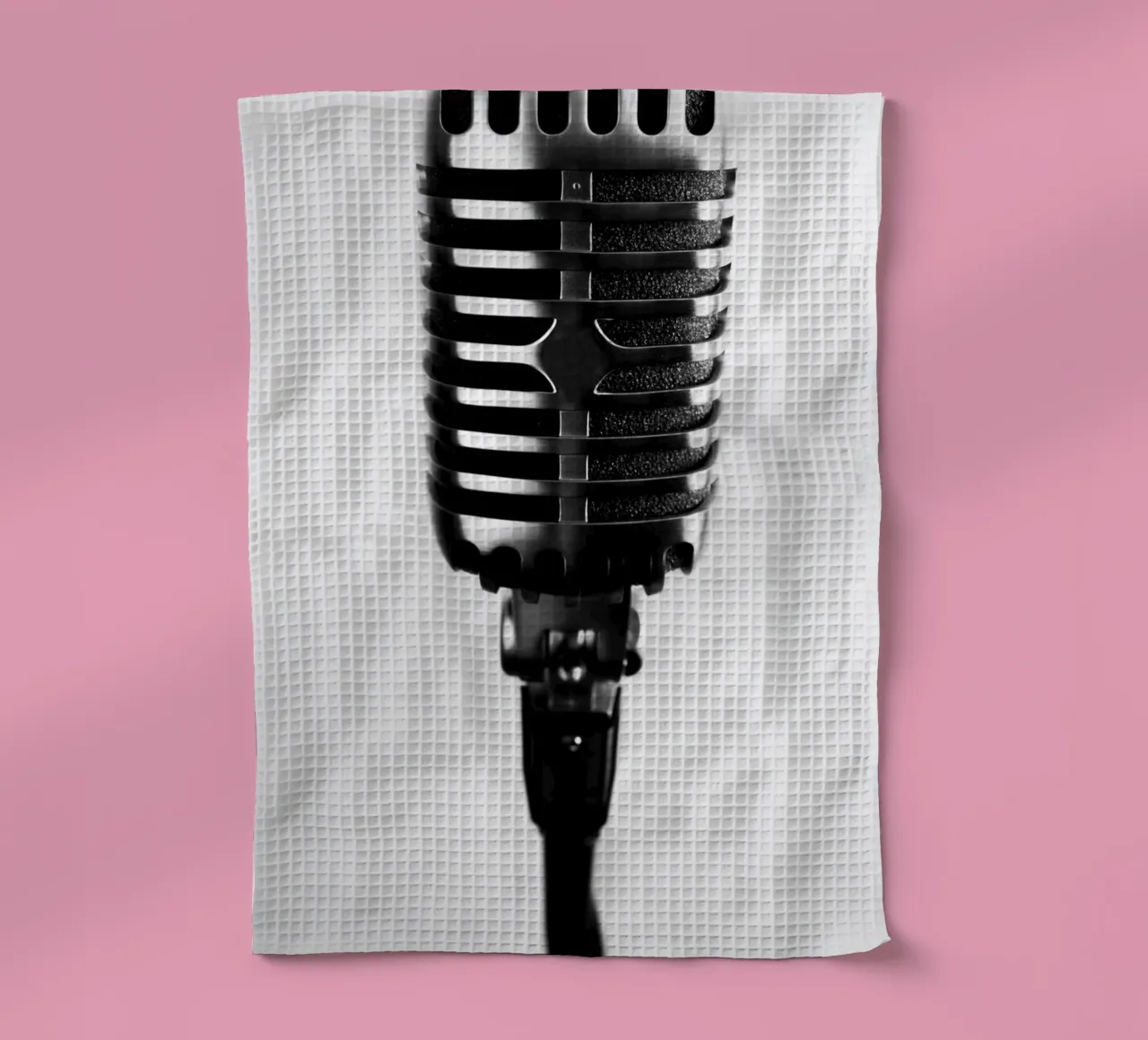 Microfono classico canovaccio da cucina da anderm