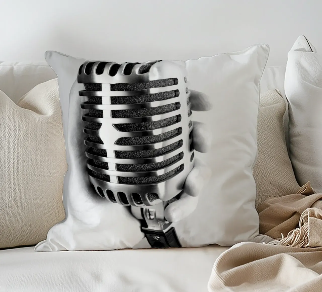 Microfono classico cuscino da anderm