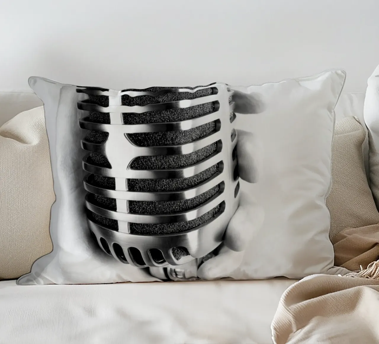 Microfono classico cuscino da anderm