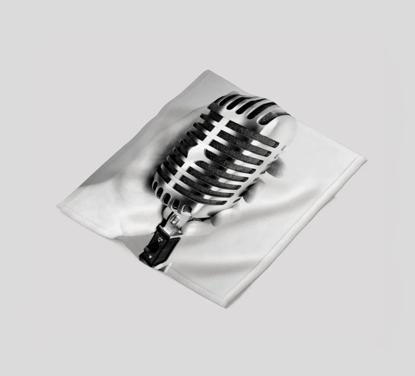 Microfono classico coperta in pile da anderm