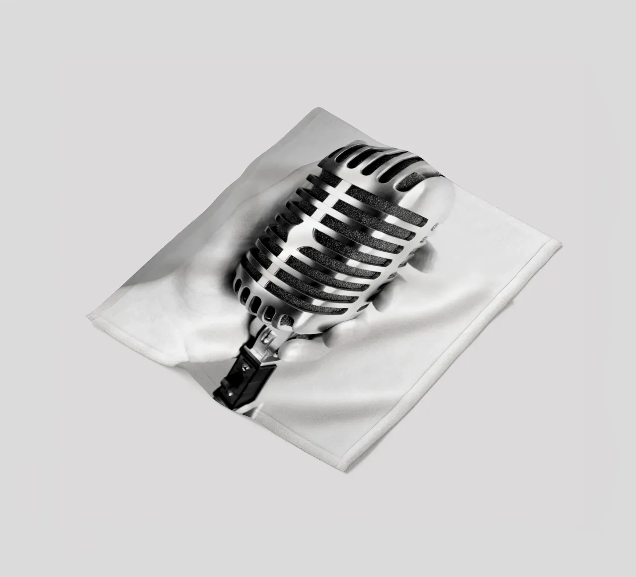 Microfono classico coperta in pile da anderm