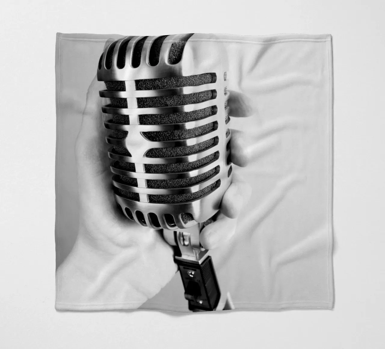 Microfono classico coperta in pile da anderm