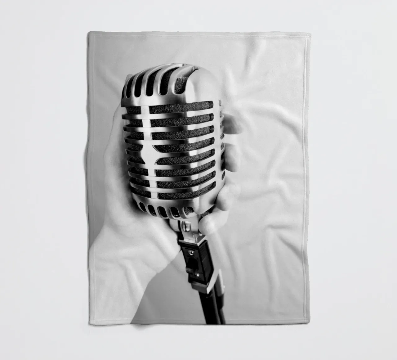Microfono classico coperta in pile da anderm