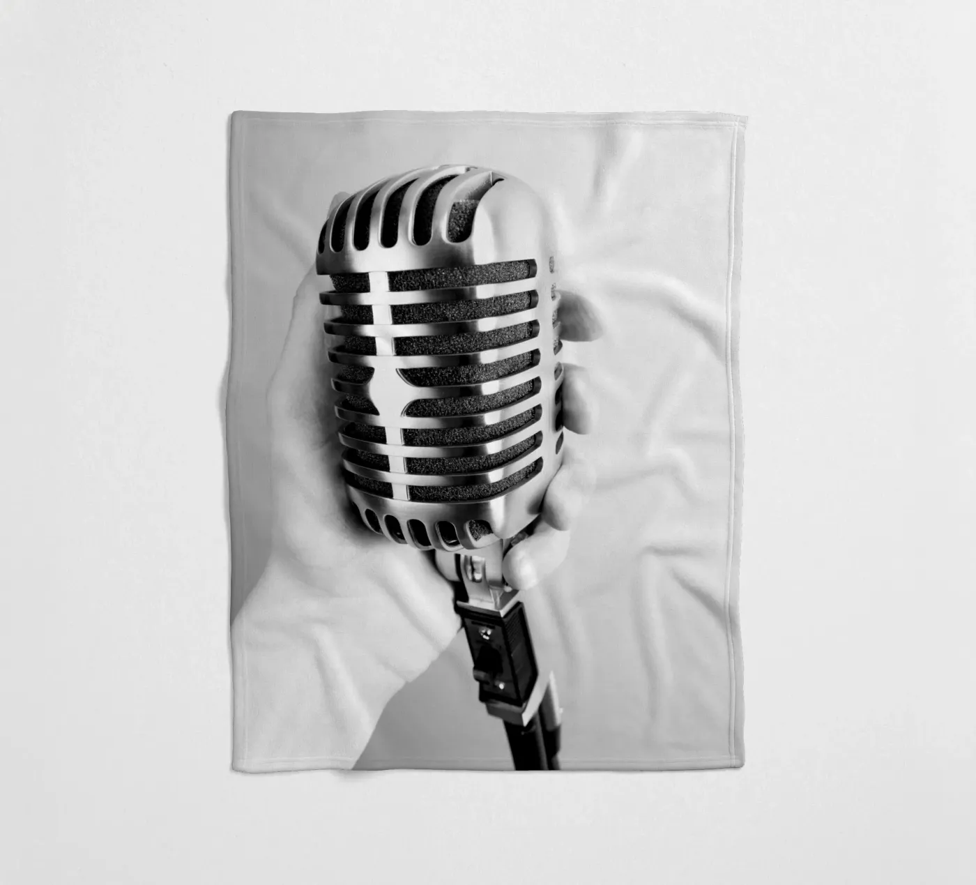 Microfono classico coperta in pile da anderm